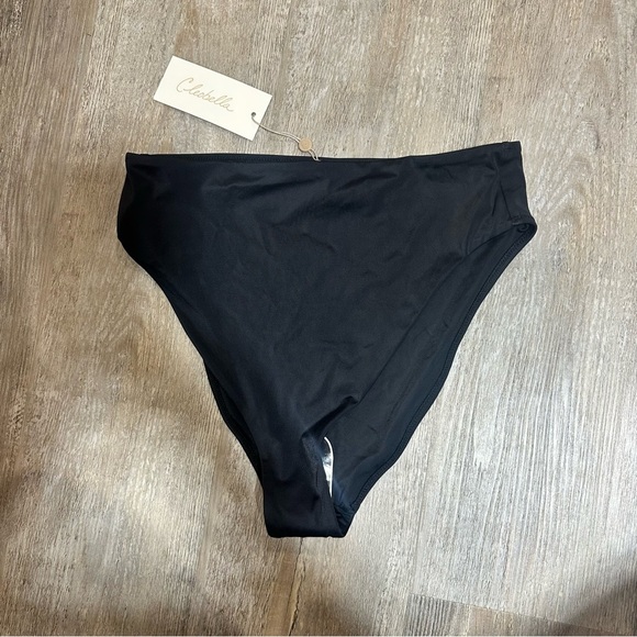Cleobella Alice Bikini Bottom High Waist in Black Size Large NWT - Picture 4 of 6